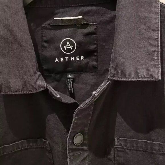 Aether Apparel - Morro Chore Jacket - Black - Sz L - Picture 1 of 4